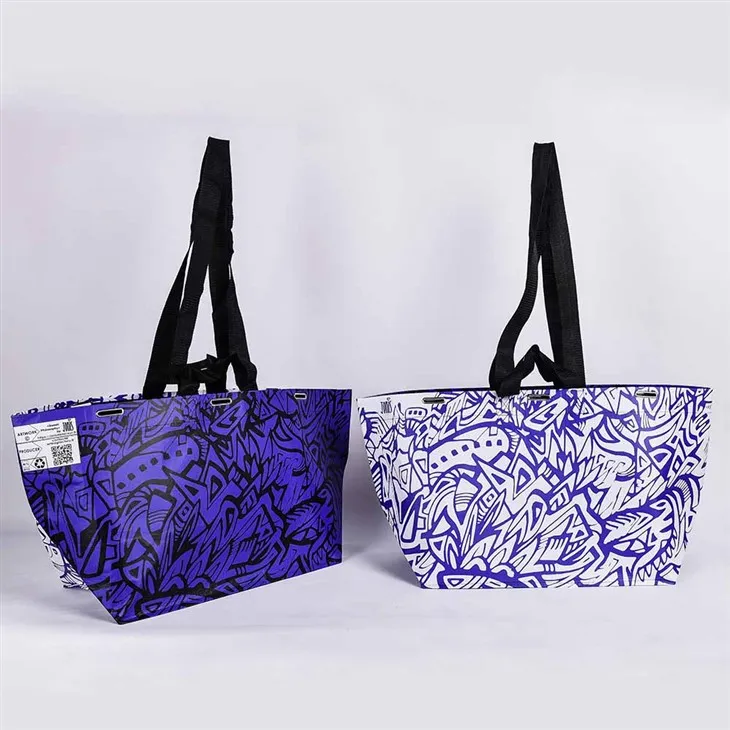 पर्यावरण के अनुकूल RPET शॉपिंग बैग