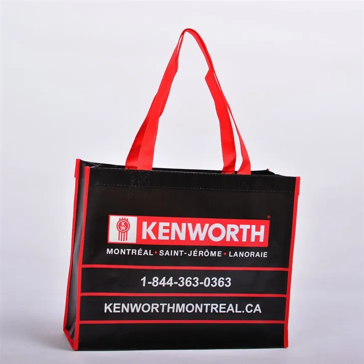 लैमिनेटेड गैर बुना किराना बैग