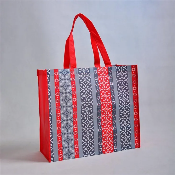 टुकड़े टुकड़े में नॉन बुने हुए किराने की टोटे बैग